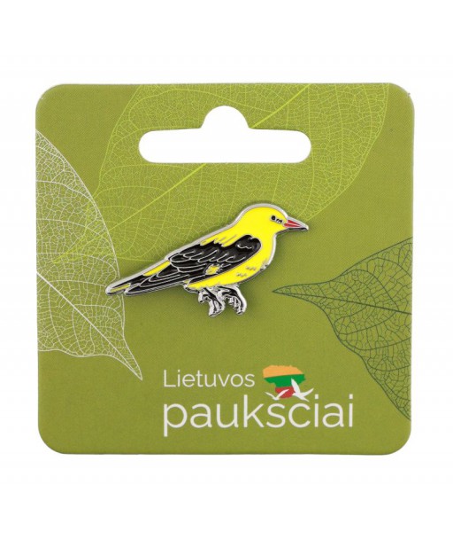 Eurasian Golden Oriole Pin